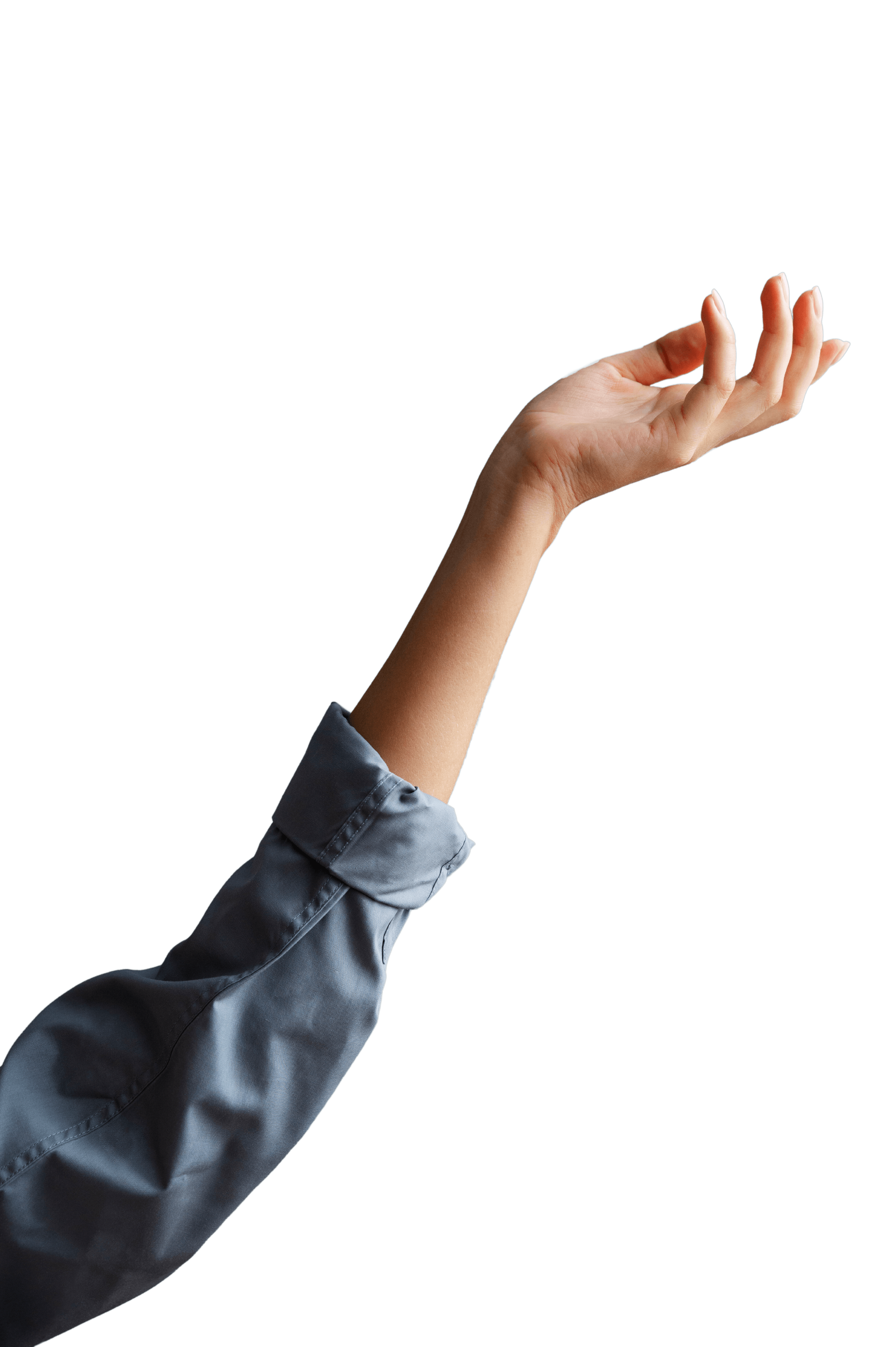 Supporting hand